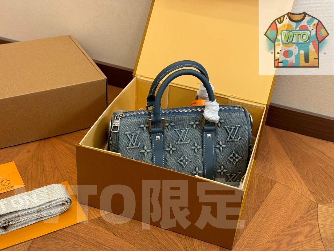 Lv keepall枕バッグ ハンドバッグ 財布 鍵バッグ 小銭入れ バッグ ポーチを含む-QYD06-WTO輸入-XFB44
