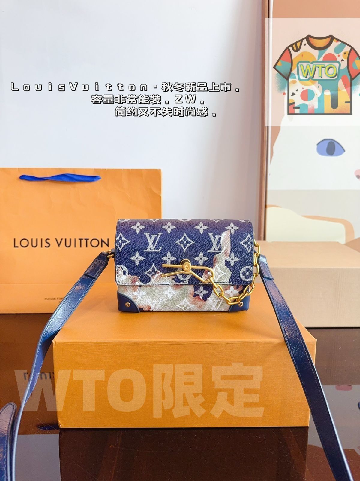 trunk男女兼用 ハンドバッグケースバッグ