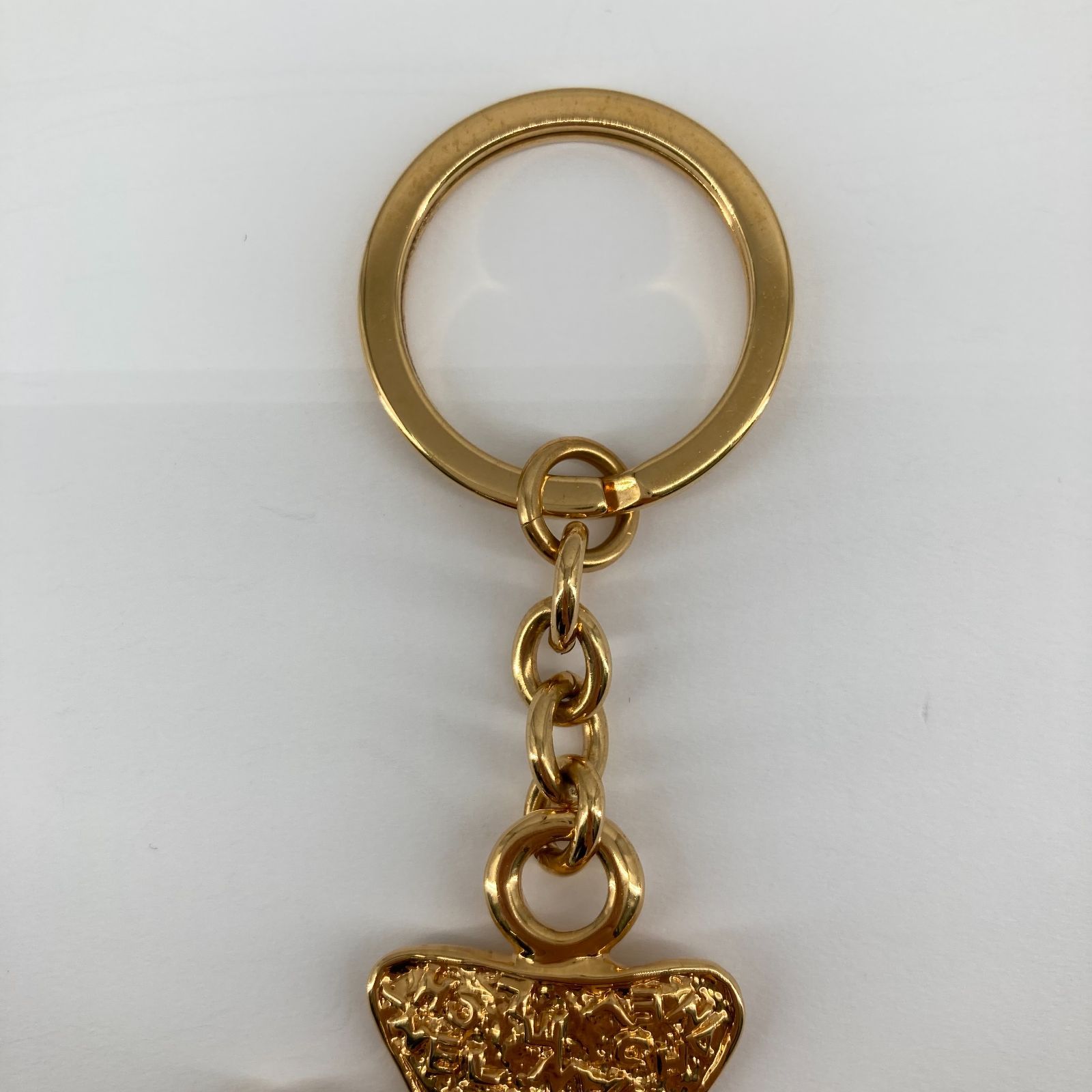  CHANEL シャネル 95 A ココマーク クローバーモチーフ キーリング ゴールド キーホルダー キーリング 小物