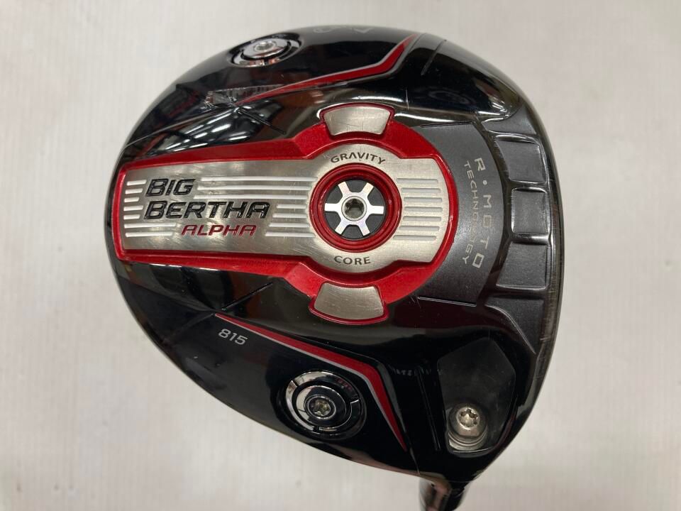  BIG BERTHA ALPHA 815 | 9 | R | BIG BERTHA | 中古 | ドライバー | キャロウェイ【最短即日発送】 ドライバー