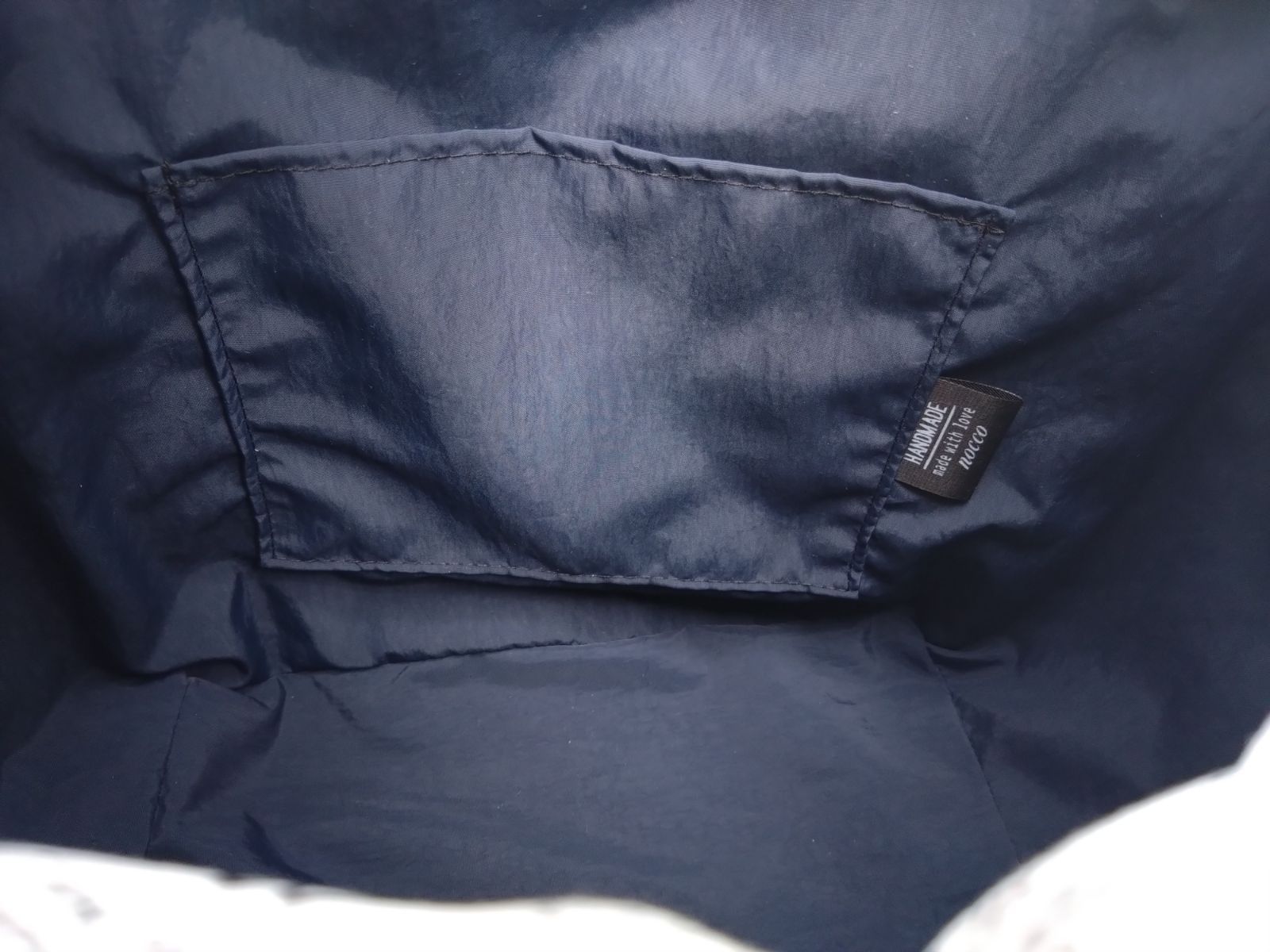 デニムリメイクトートバッグ お揃いポーチ