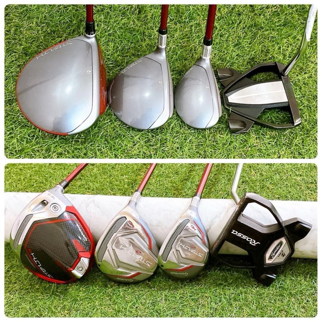 新品バッグ テーラーメイド ステルス2 レディースゴルフセット 初心者 L 女性 ステルス2 テーラーメイド ゴルフ クラブセット レディース 女性