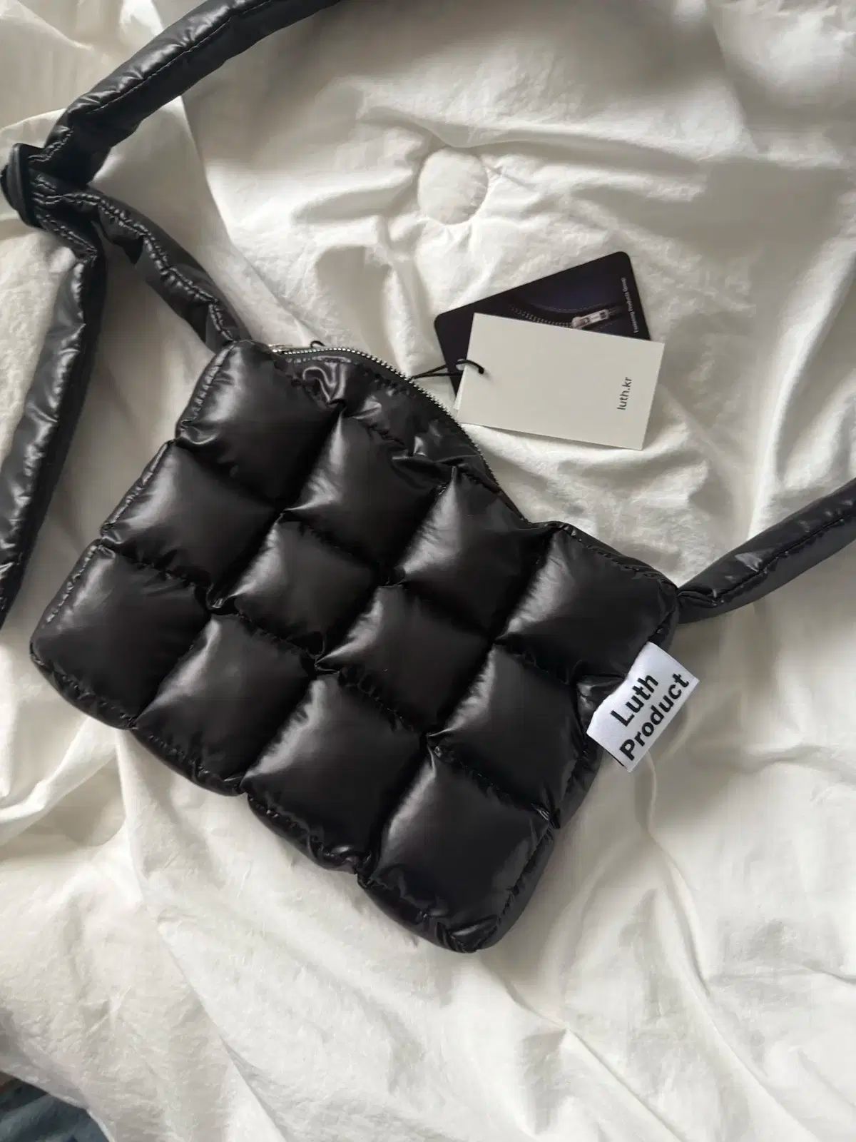 ルースプロダクト ダウンバッグ チョコレートグレイズ ブラック ミディアム