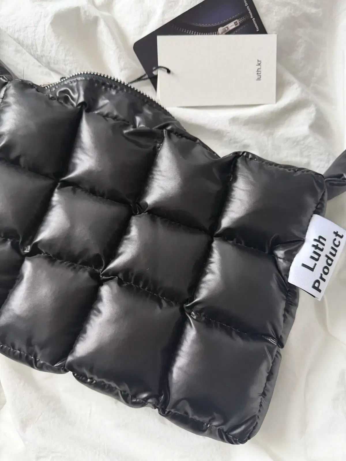 ルースプロダクト ダウンバッグ チョコレートグレイズ ブラック ミディアム