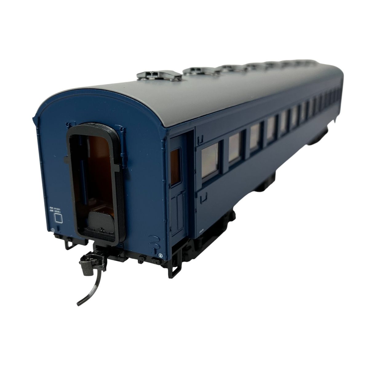 トラムウェイ TW 61 01 C 国鉄 オハ61形 荷物車 青15号 HOゲージ 鉄道模型 良好