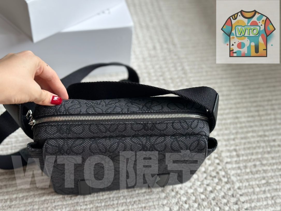 【往復送料無料】 LOEWE ロジェウィメンバッグ新型Militaryワイドショルダーストラッププリントカバー郵便配達バッグショルダーバッグショルダーバッグ-WTO輸入-LRJ52