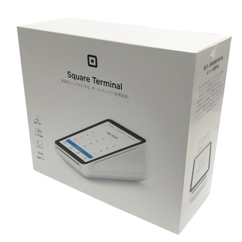 スクエア 決済端末 SPD2-01-A Square ターミナル ホワイトカラー 電化