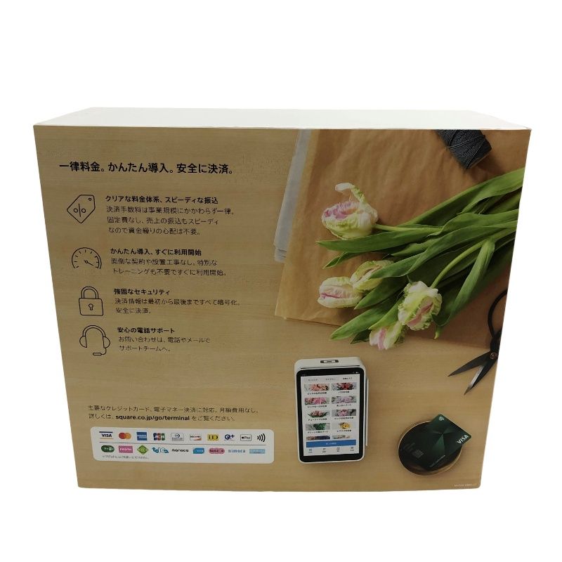 スクエア 決済端末 SPD2-01-A Square ターミナル ホワイトカラー 電化