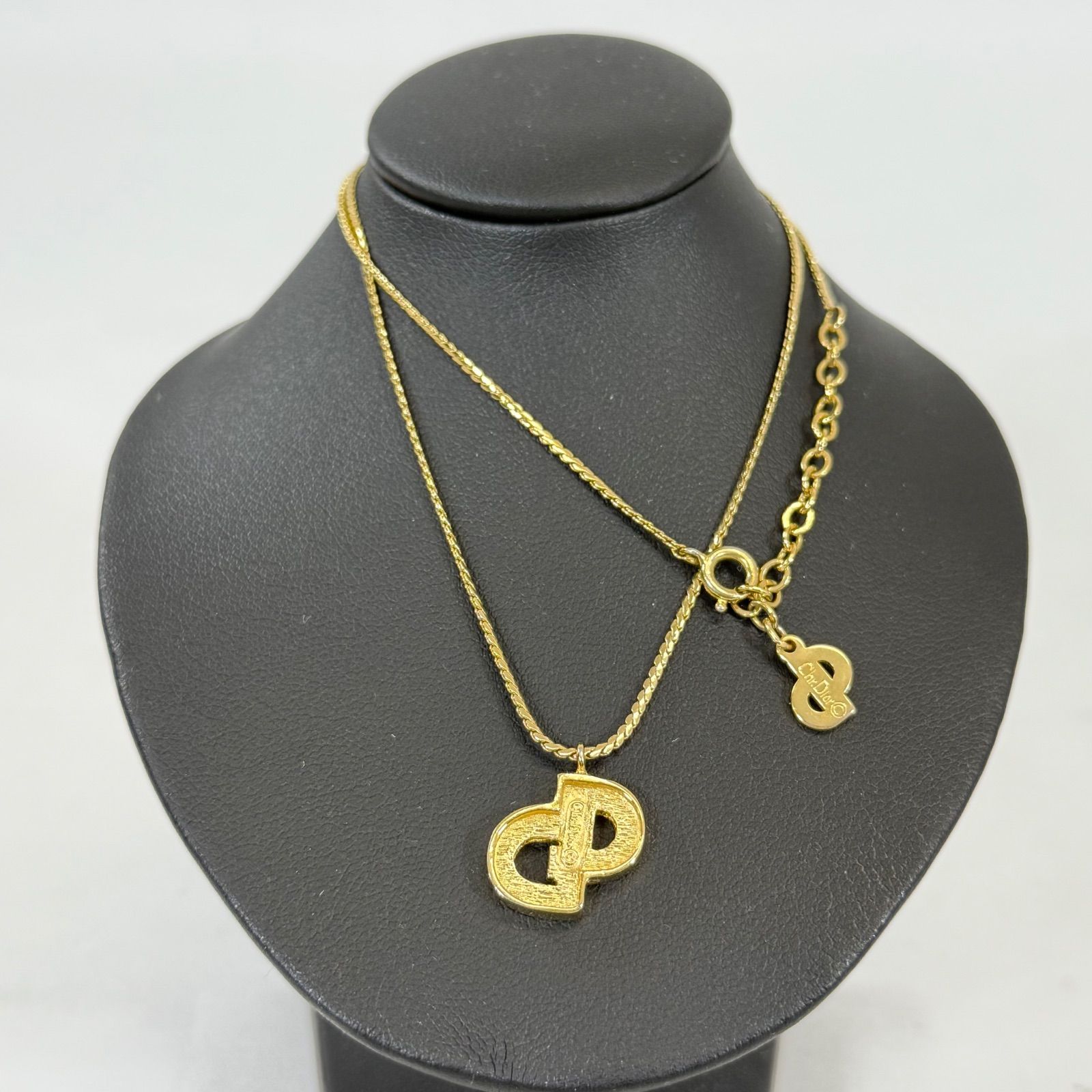 希少・美品】Christian Dior クリスチャン ディオール CDロゴ ライン