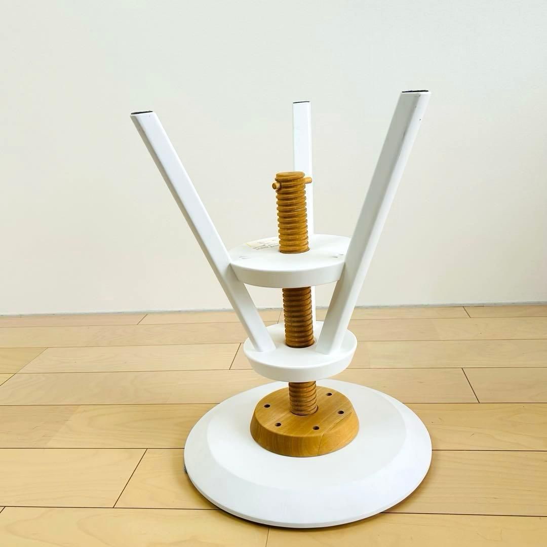 希少品 ドリームベッド製 スクリューテーブル ホワイト - メルカリ 