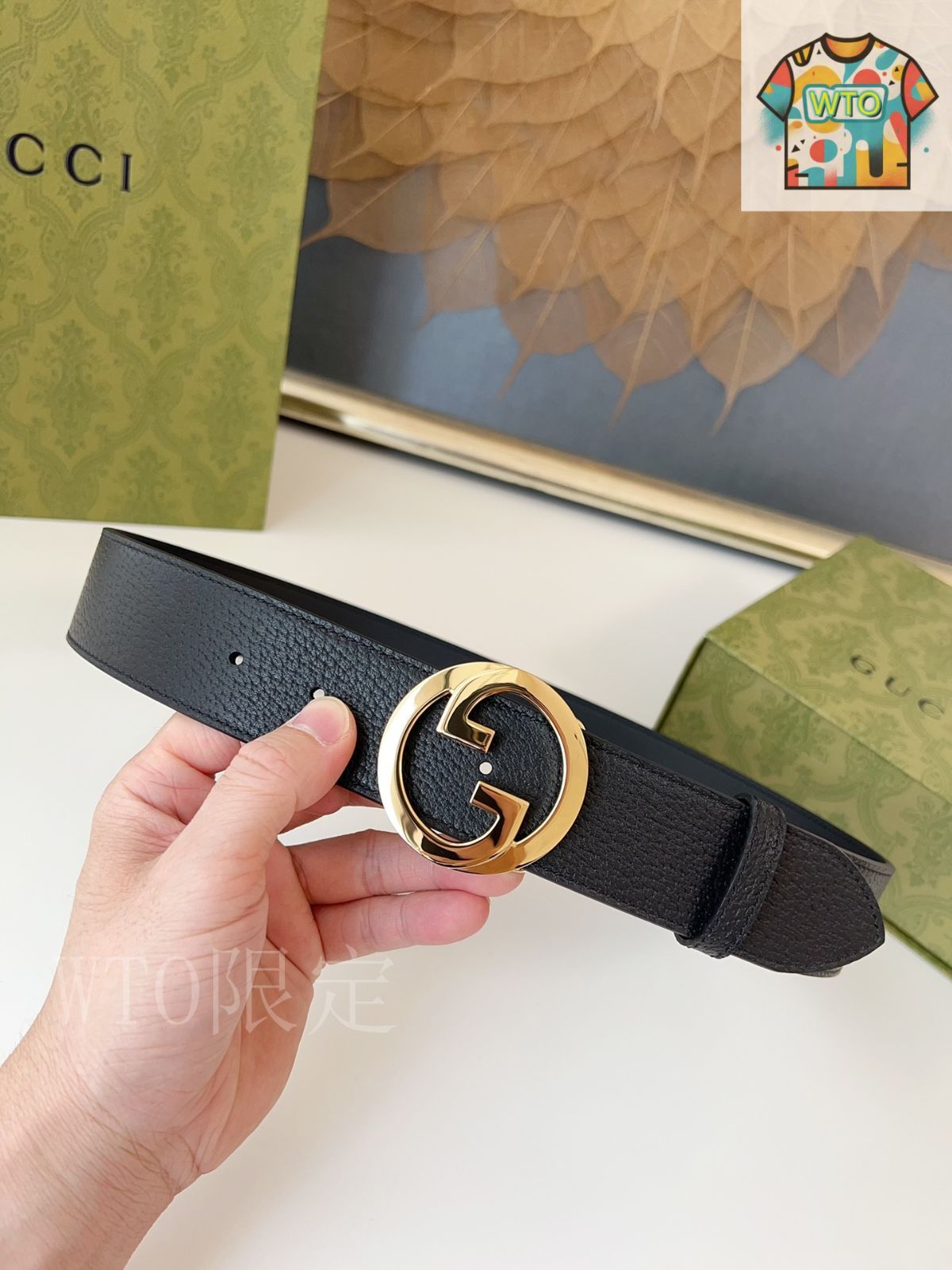 今日 Gucci ラウンドダブル G ベルト