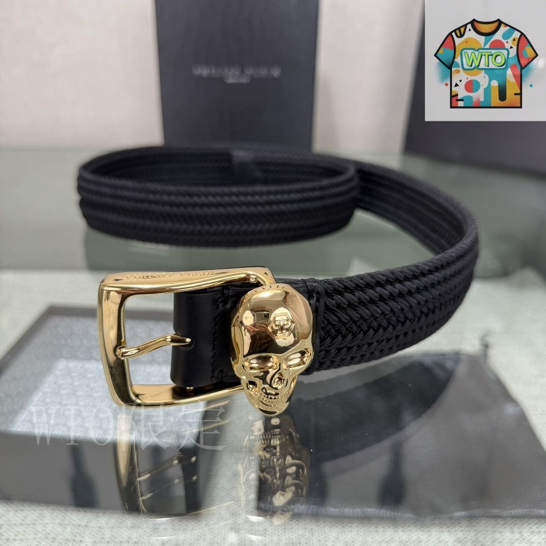 今日 PP Double-Face レザーベルト