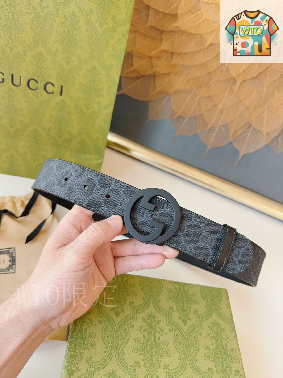 今日 Gucci ラウンドダブル G クラシックベルト