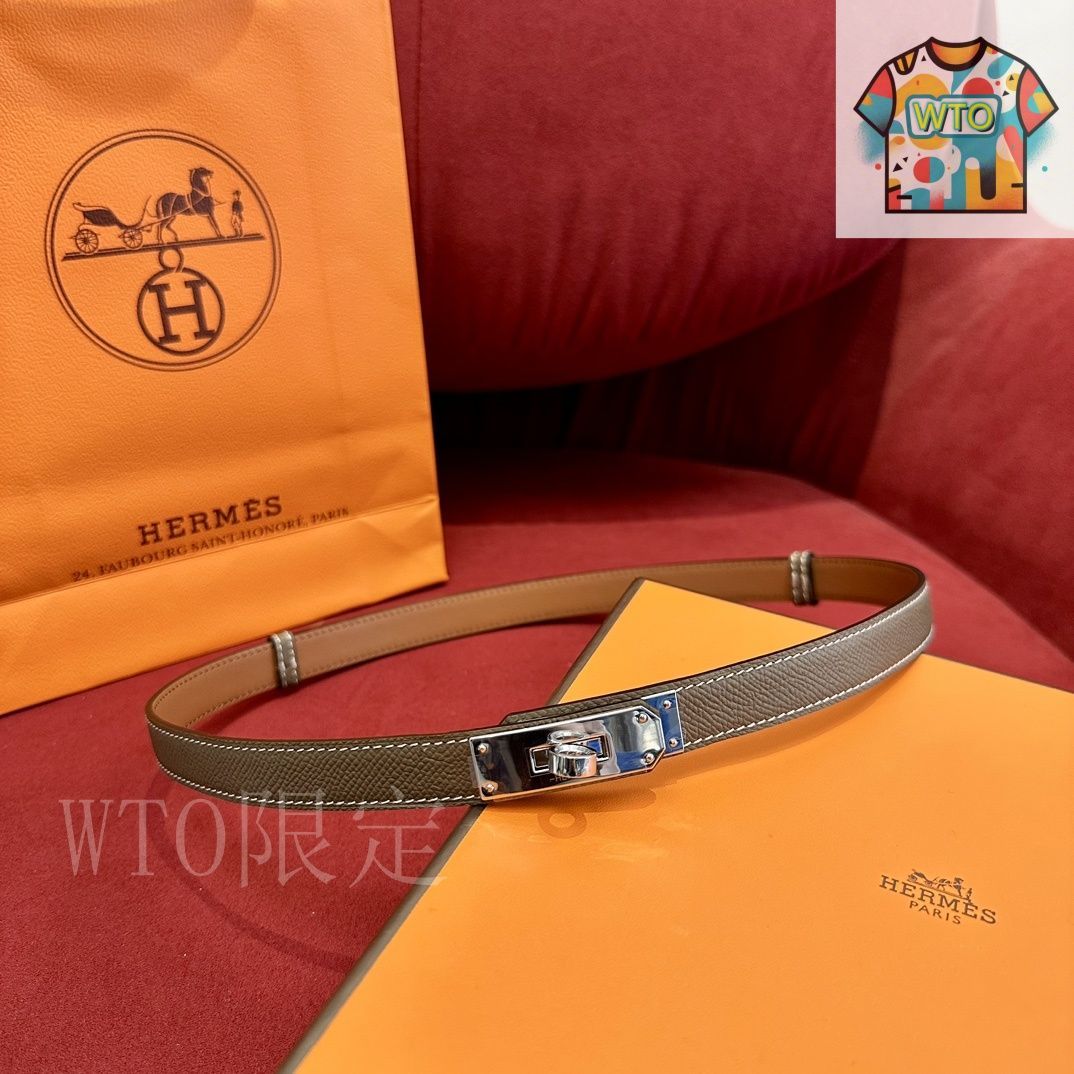 WTO通販 Herm s レディース エプソムレザーベルト-WTO輸入-UJO77