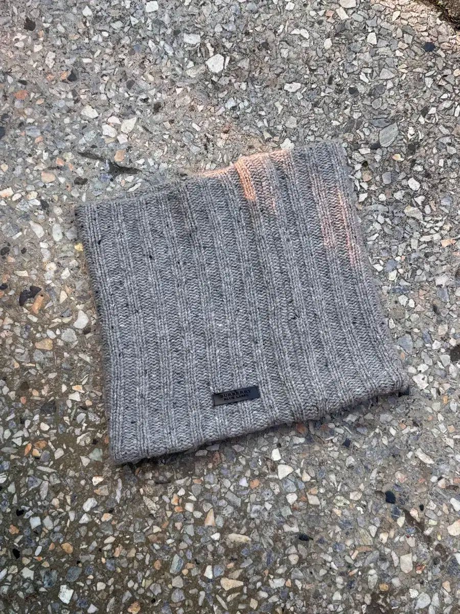 バーバリー ブラックレーベル ニット ネックウォーマー