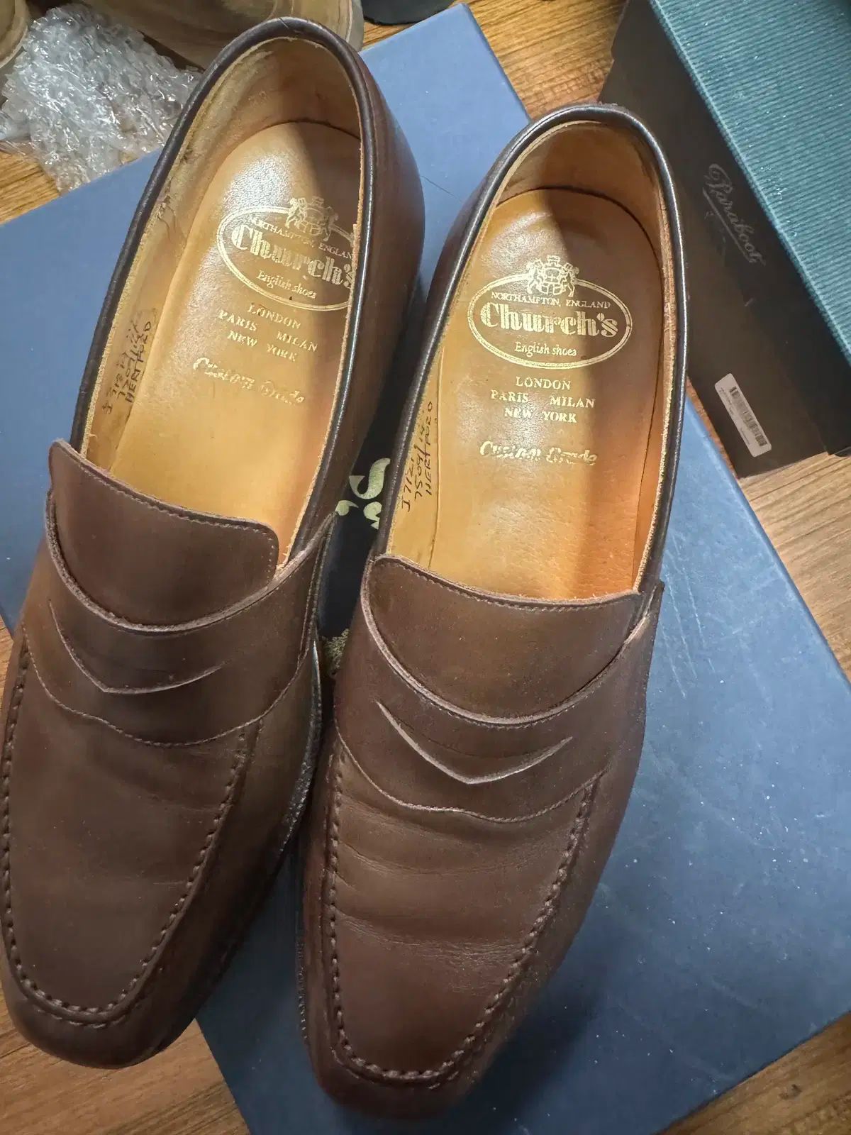 チャーチ hertford ペニーローファー 6 5 255