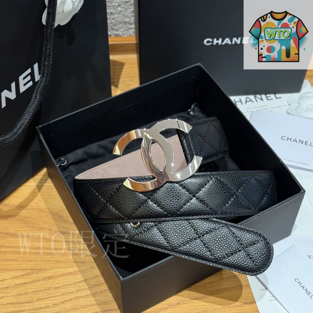 WTO通販 Chanel ニューモデル レディースベルト-WTO輸入-BEF40