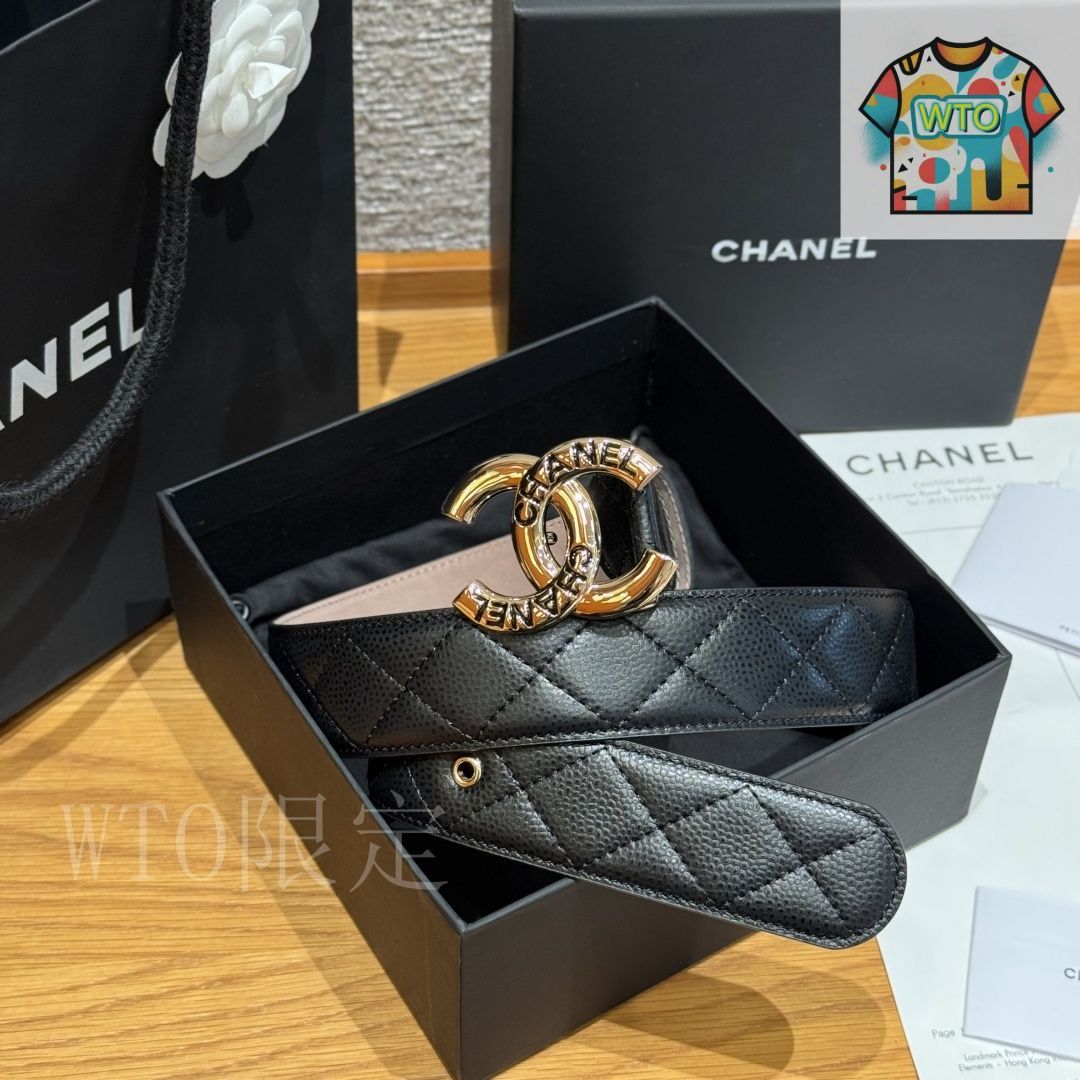 WTO通販 Chanel ニューモデル レディースベルト-WTO輸入-FSD33