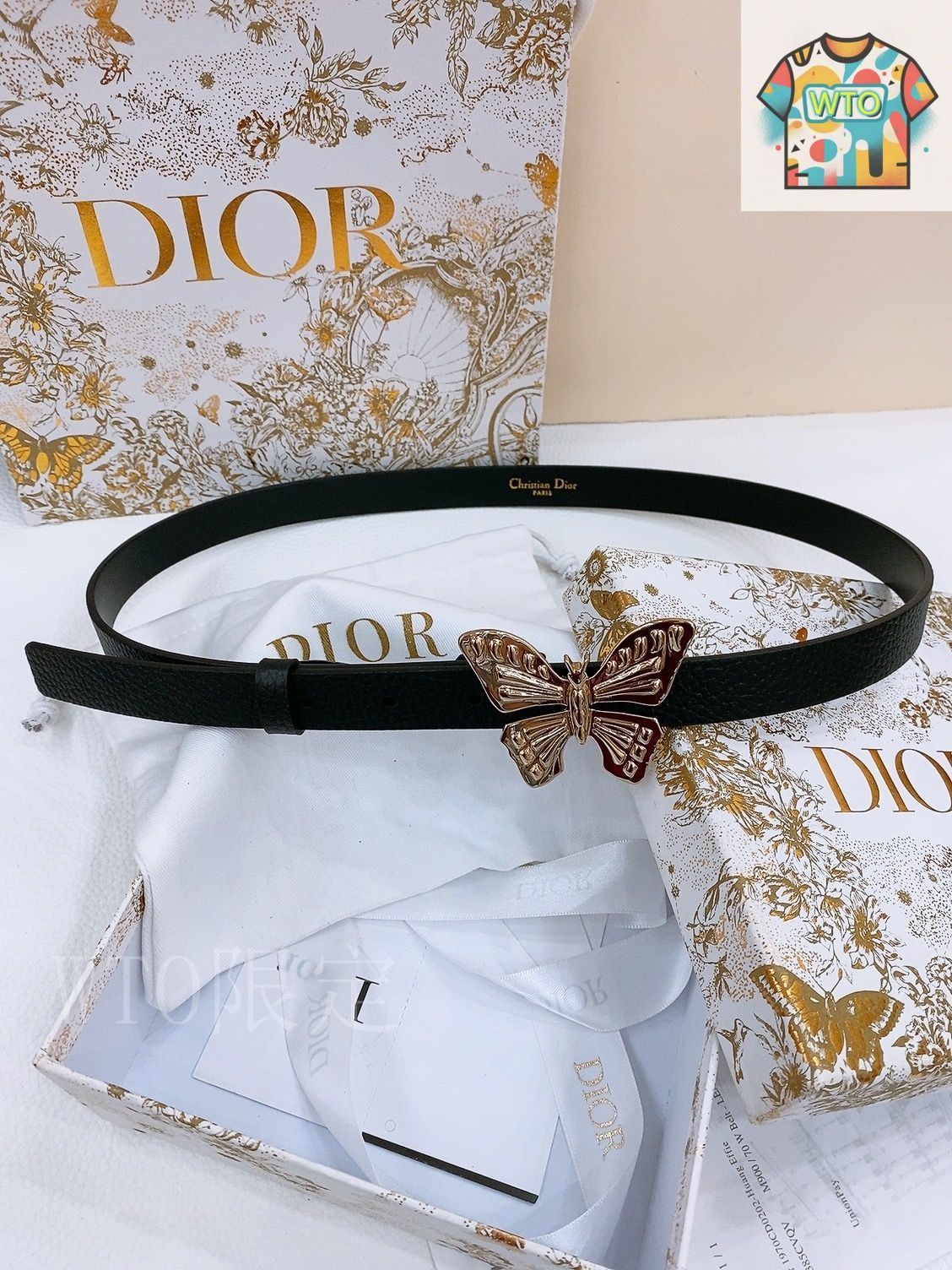 今日 Dior Saddle Belt サドルベルト