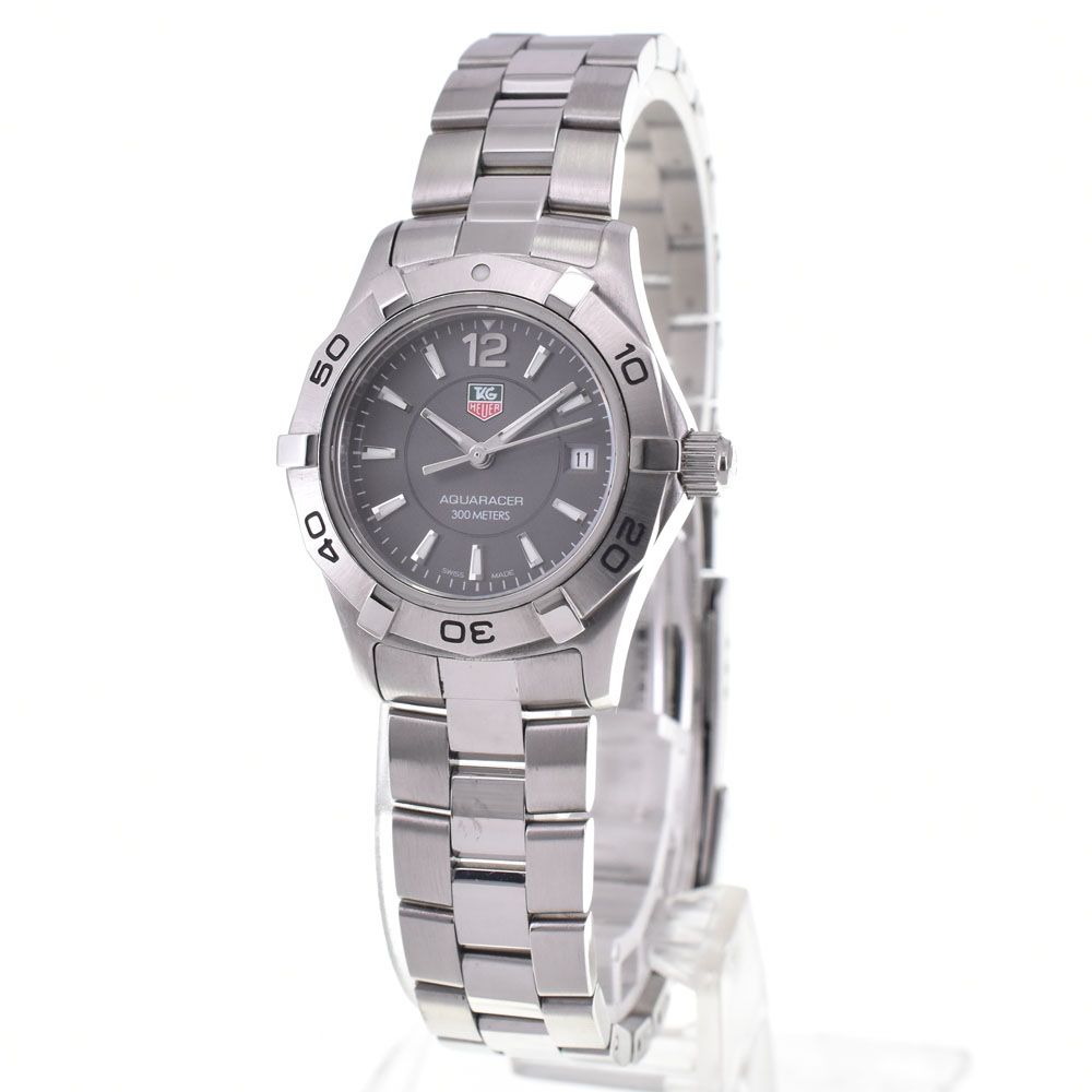 タグホイヤー TAG HEUER WAF 141 E アクアレーサー デイト クォーツ レディース 箱 保証書付き Q 143708