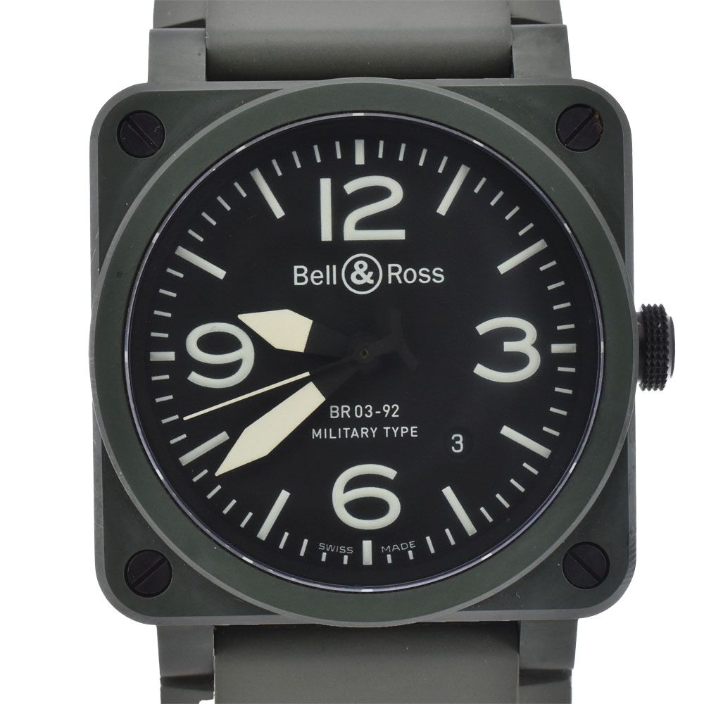ベル＆ロス Bell＆Ross BR03-92-CK ミリタリー セラミック セラミック