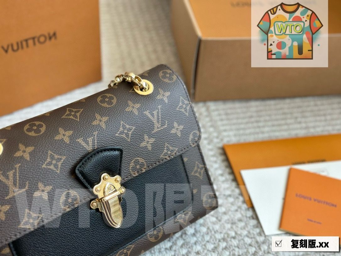LOUIS VUITTON ヴィクトワール バッグ ×9 cm -WTO輸入-FBO 91