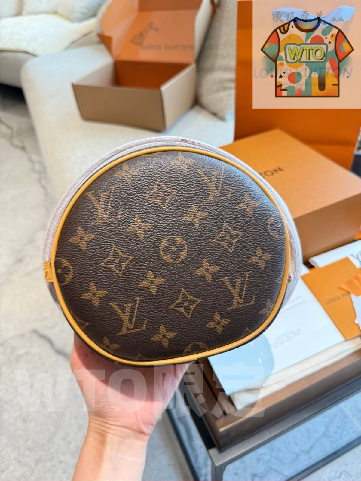 LOUIS VUITTON ボアット シャポー スープル MM 小円形バッグ 最新 -WTO輸入-OSX 36