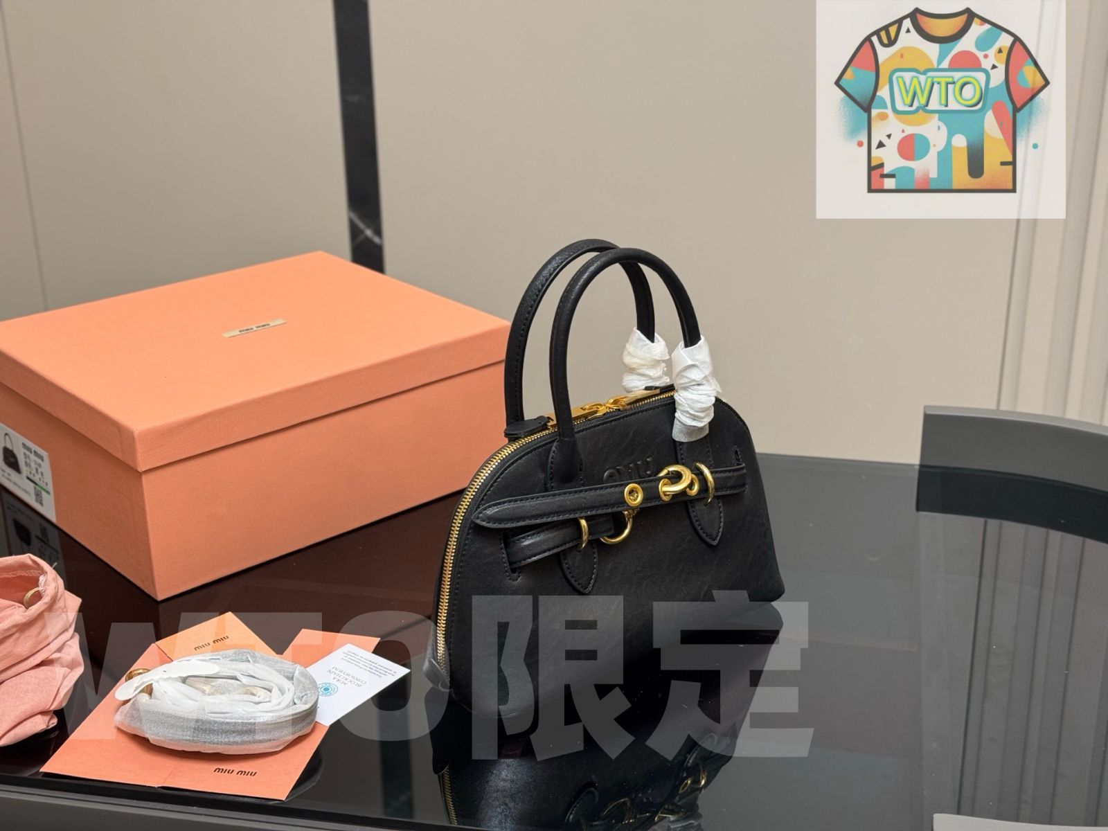 MIU シェルバッグ 28 16 cm WTO輸入 NYS 40