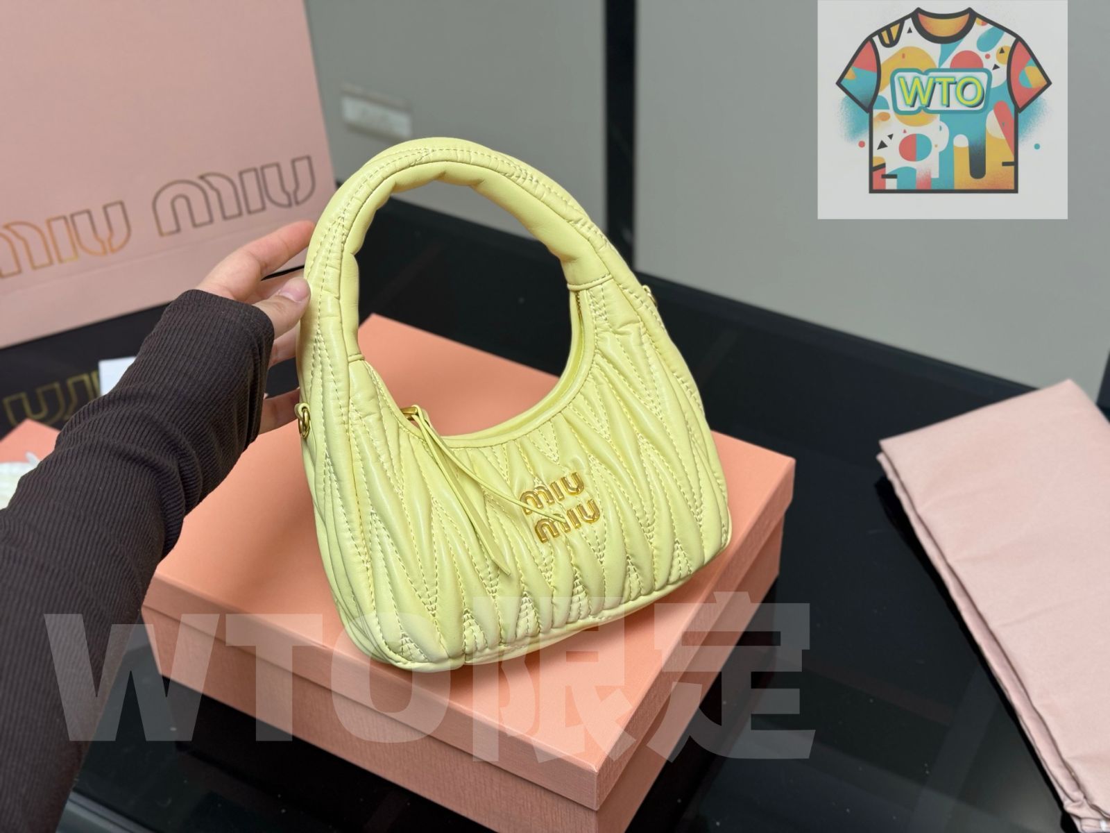 MIU ワンダー ホボバッグ -WT 0輸入