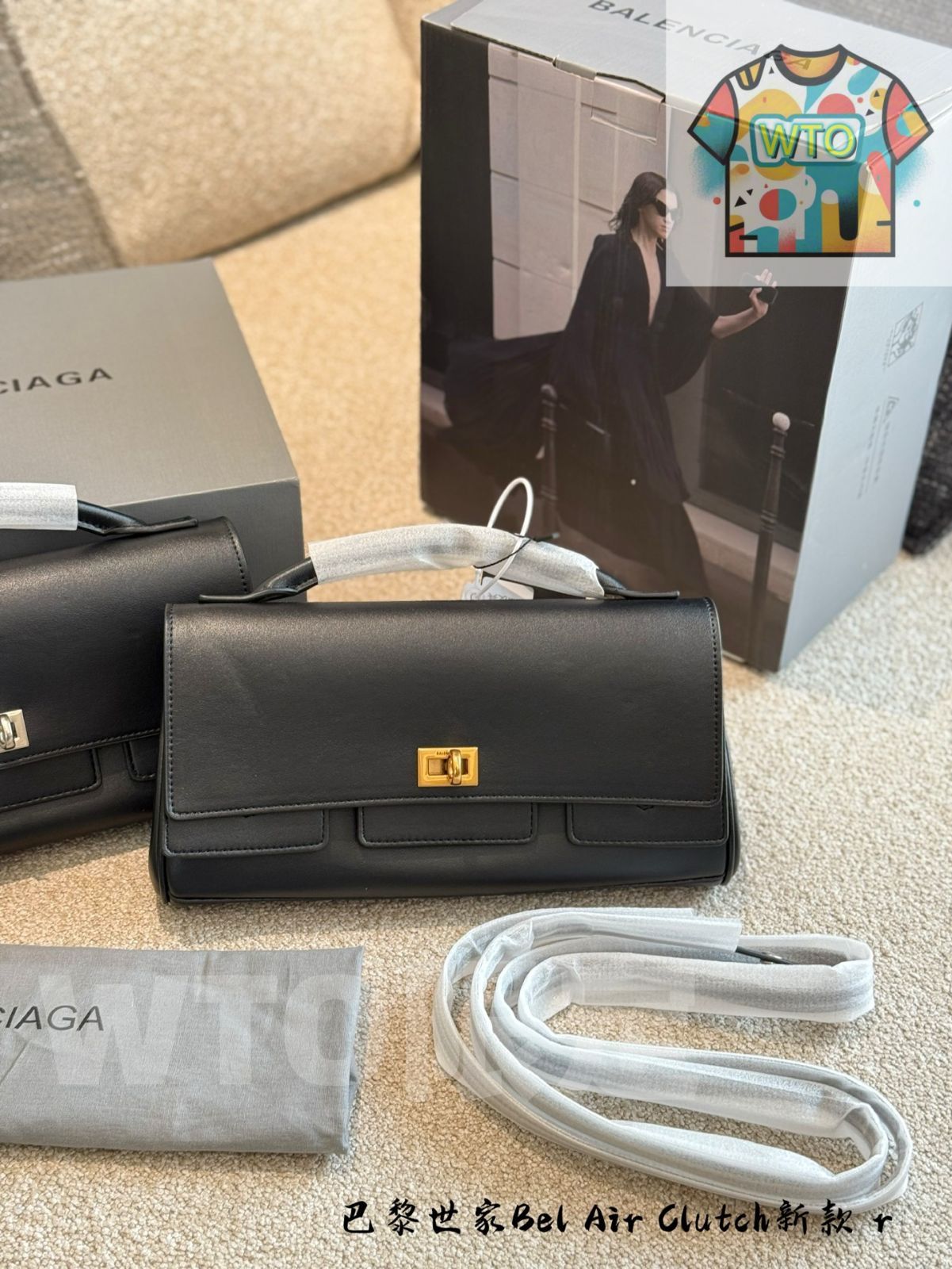 春夏 ハンドバッグ アンダーアームバッグ 29 cm フルセット -WTO輸入-YCG 25