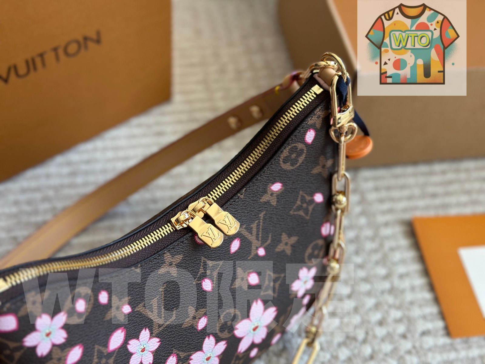 LOUIS VUITTON × 村上隆 コラボレーション サンフラワー マルチウェイバッグ -WT 0輸入