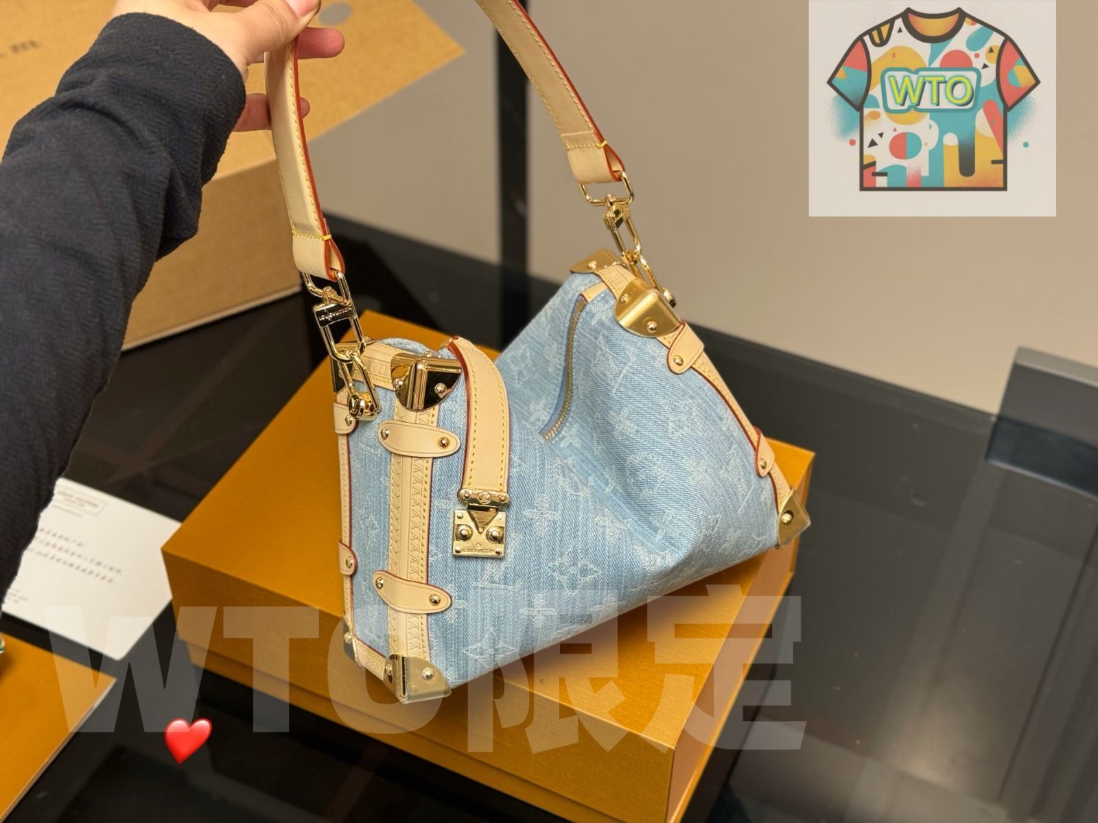 LOUIS VUITTON ソフトボックスバッグ -WT 0輸入