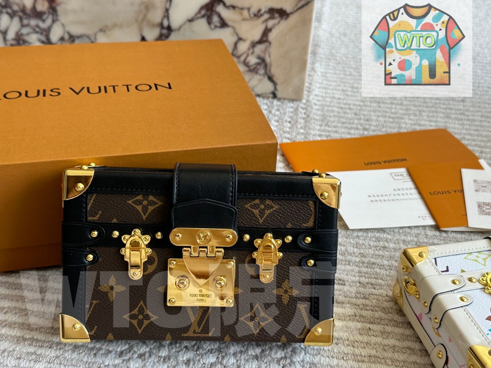 LOUIS VUITTON トランクボックスバッグ - コンパクトサイズ -WTO輸入-VHB 64