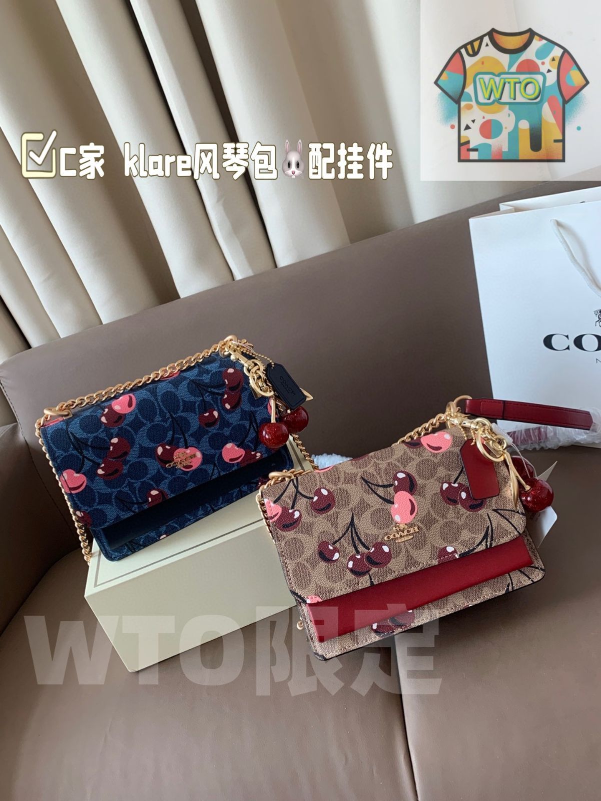 COACH ク ファンゴンバッグ 2025早春 21 15 cm WTO輸入 HSA 07