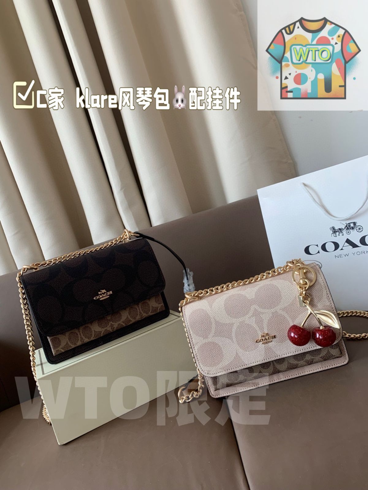 COACH ク ファンゴンバッグ 2025早春 21 15 cm WTO輸入 OYF 62