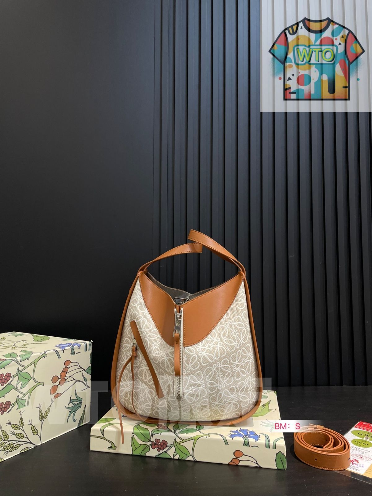 LOEWE ハンモック バケットバッグ -WTO輸入-YCM 55