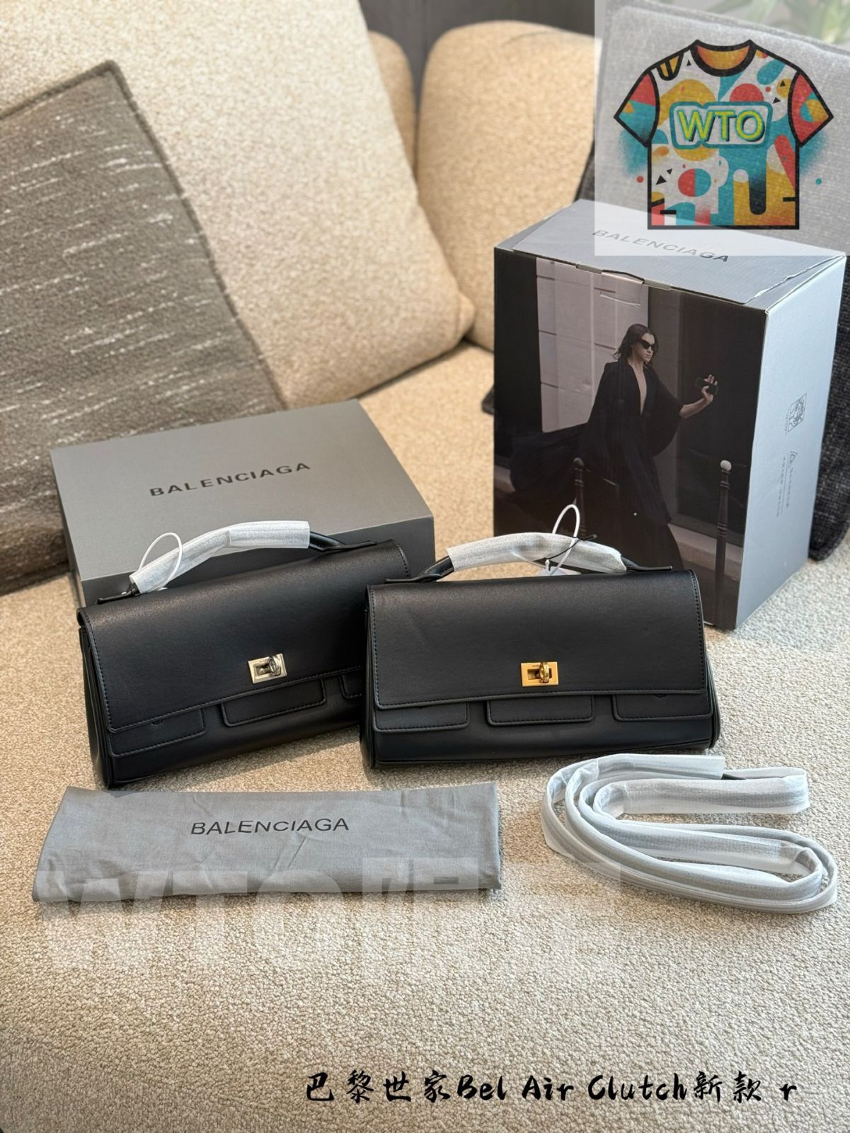 春夏 ハンドバッグ アンダーアームバッグ 29 cm フルセット WTO輸入 YCG 25