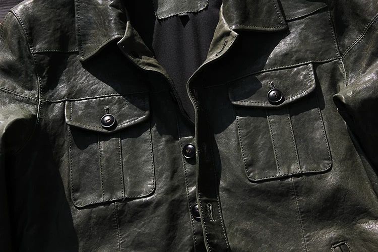 メンズ 本革レザージャケット