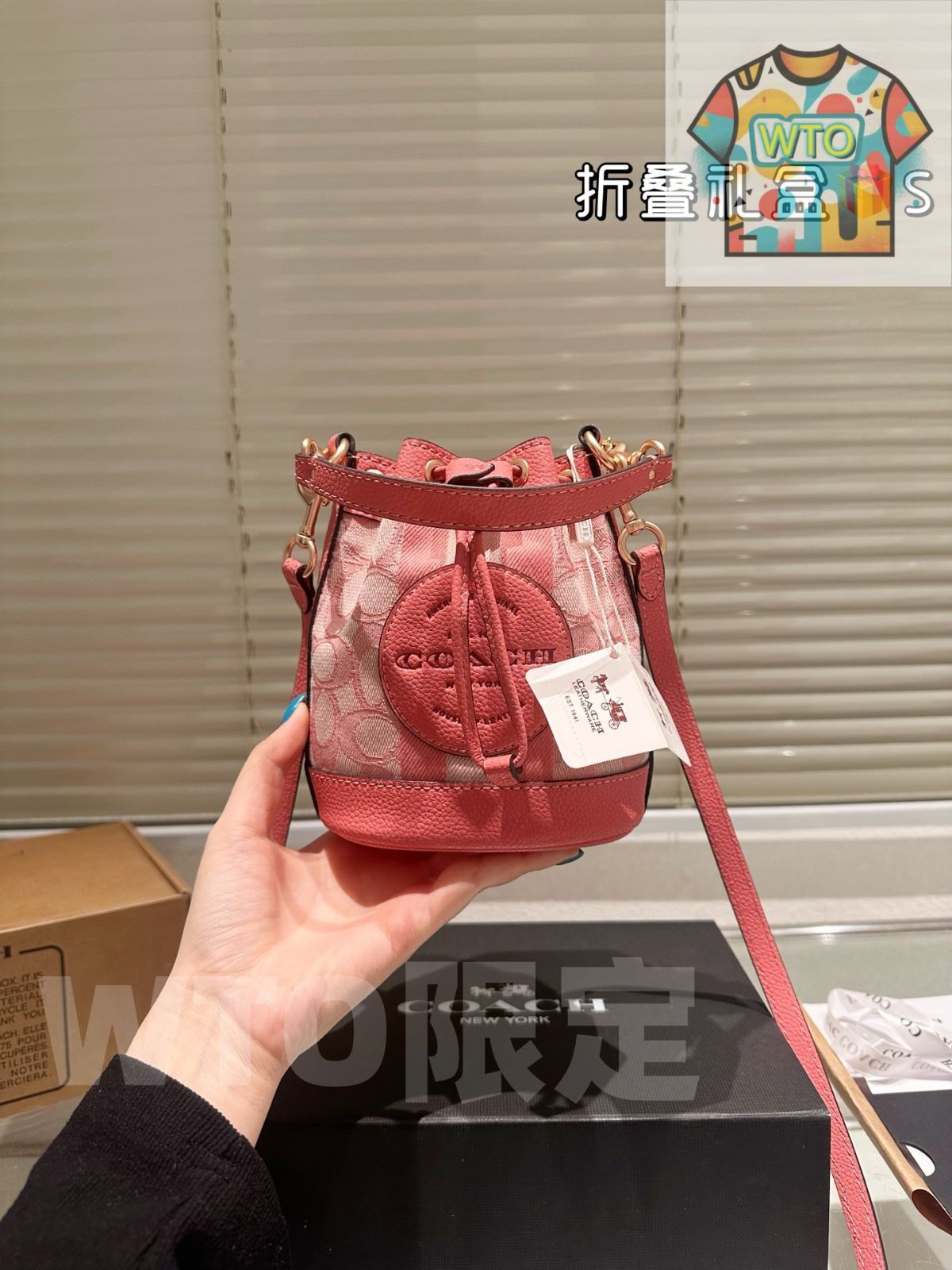 ミニバケットバッグ .