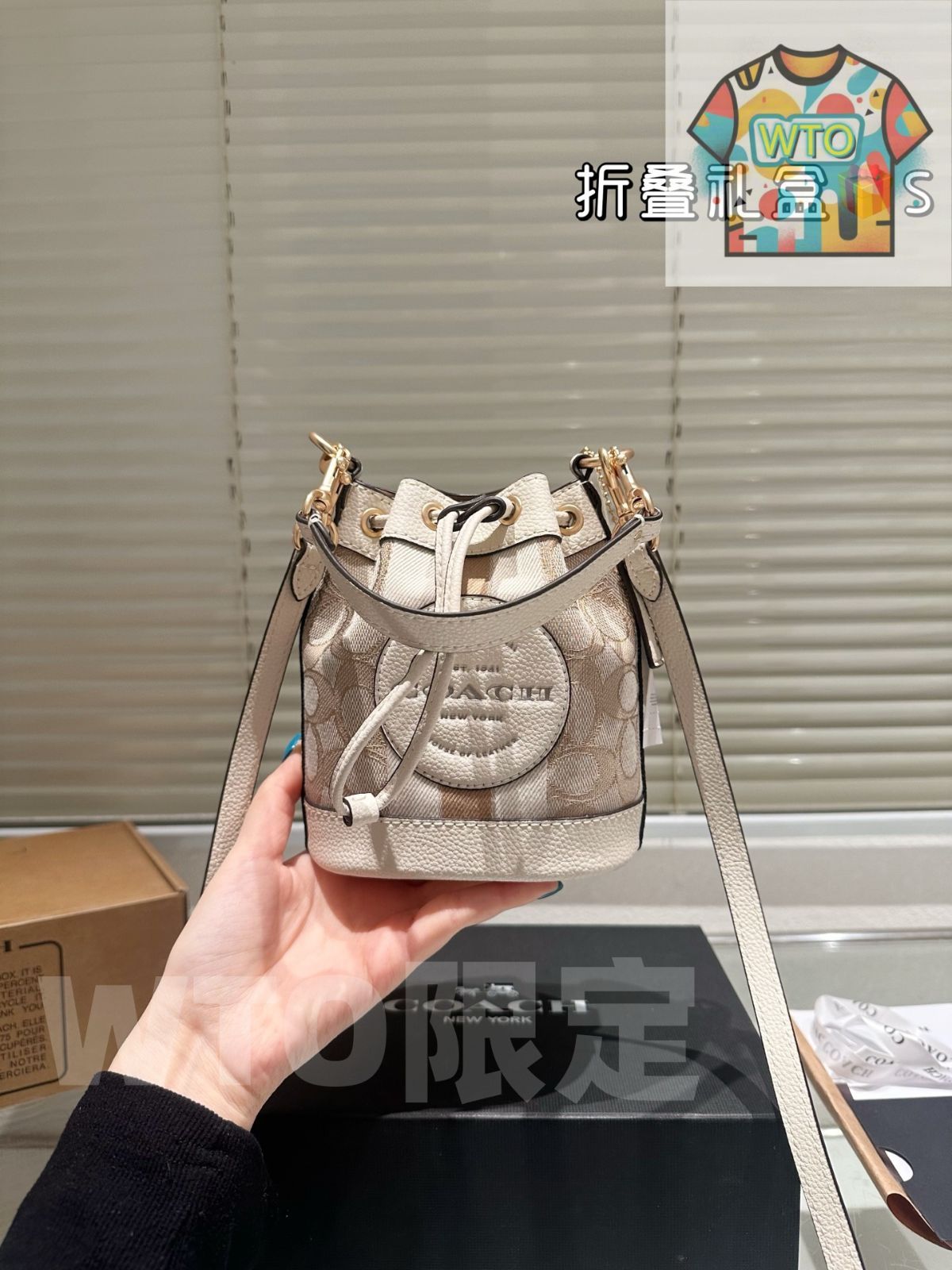 ミニバケットバッグ