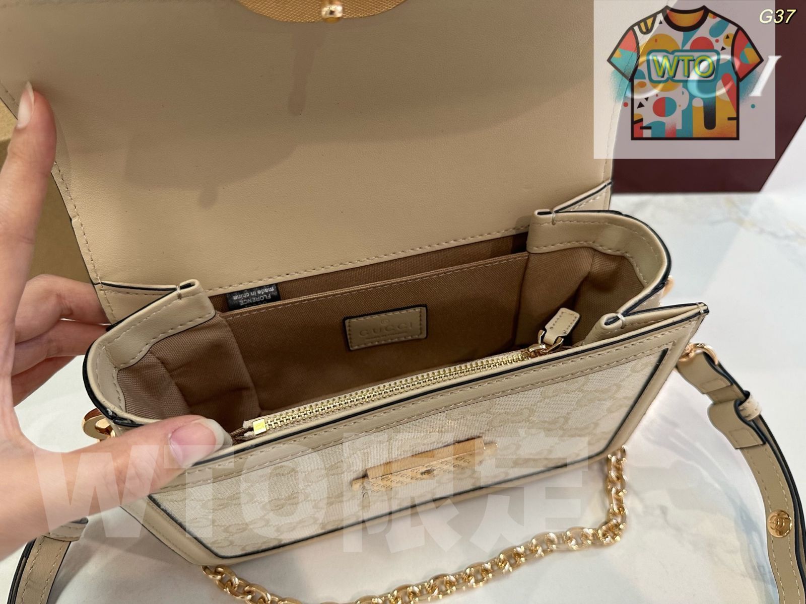  GUCCI GGマーモント スクエアミニバッグ 2025 SS -WTO輸入-ROS 82 ハンドバッグ バッグ