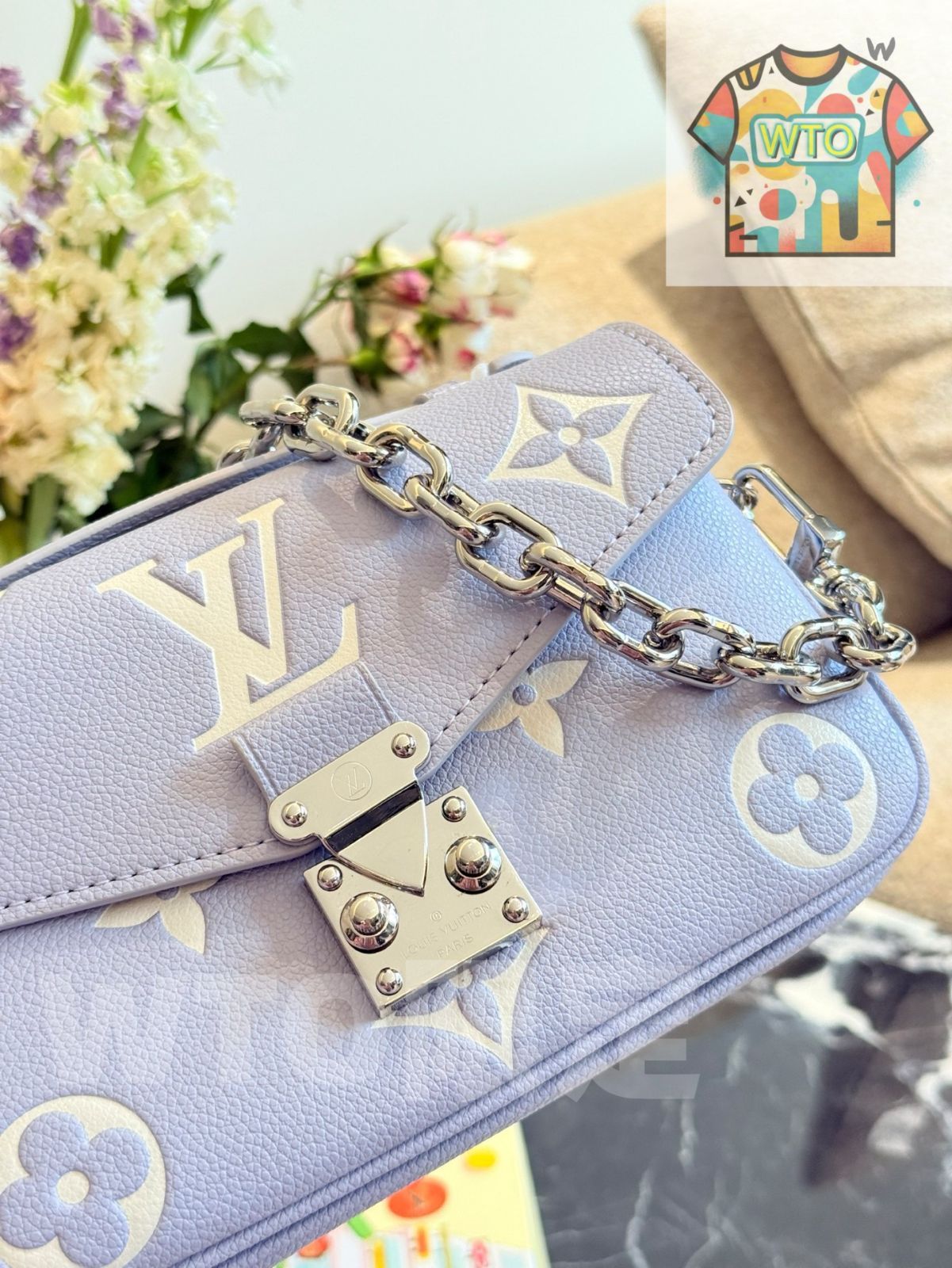 VUITTON パステルパープル