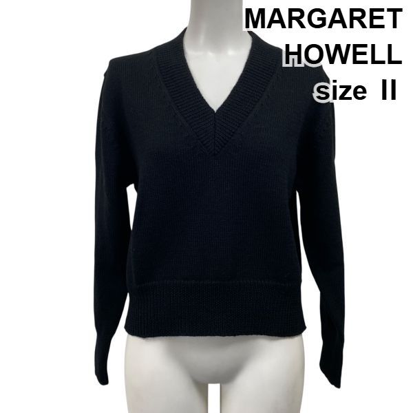◇ マーガレットハウエル MARGARET HOWELL Vネックセーター 長袖