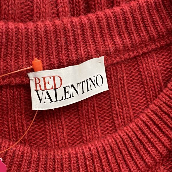 ◇ レッドヴァレンティノ RED VALENTINO リブニットセーター ハート