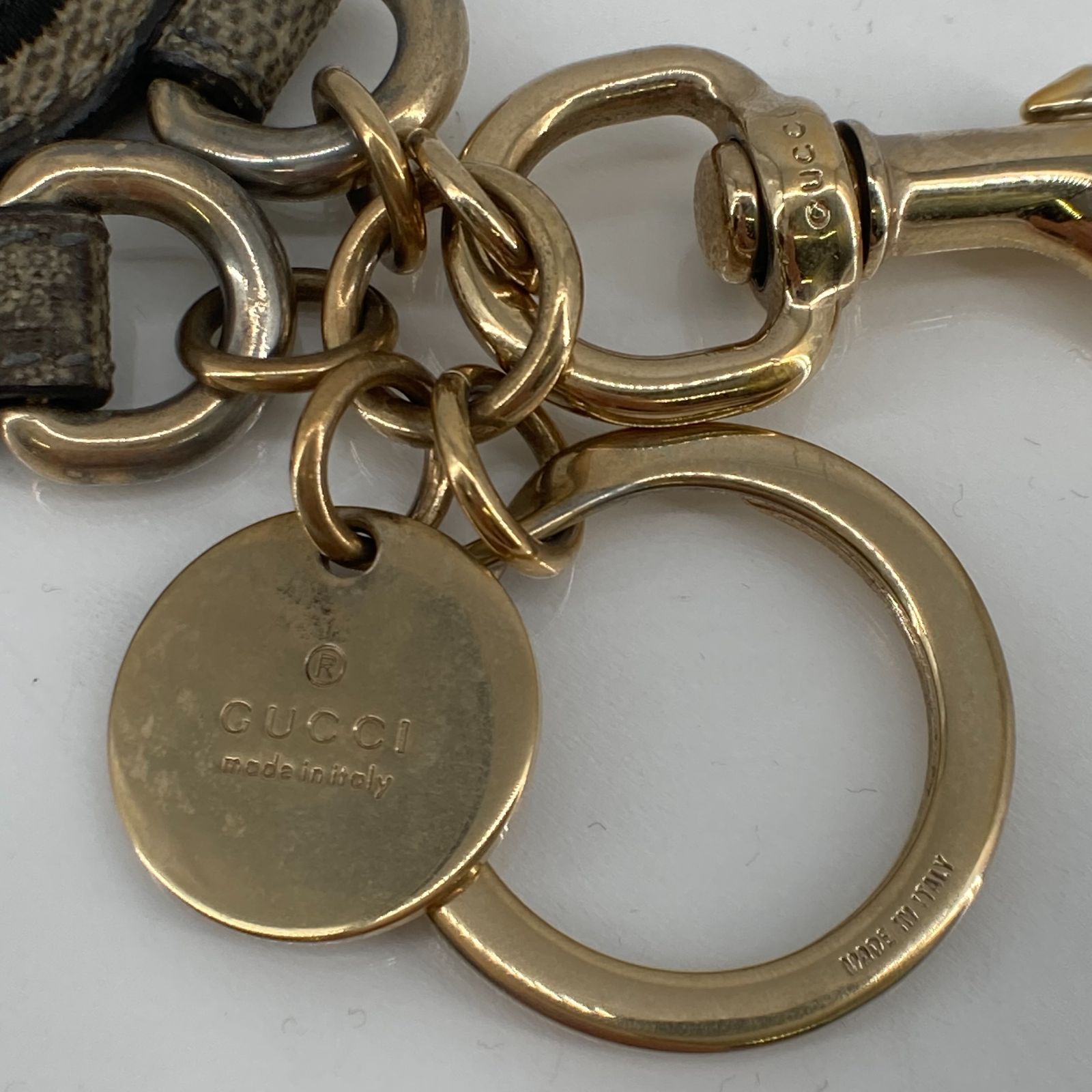 キーホルダー ブラウン