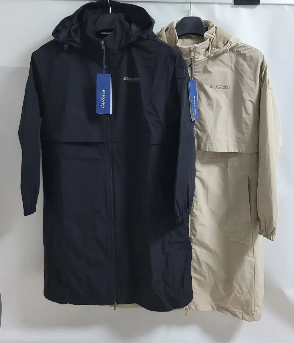 DISCOVERY レディース ロングウィンドブレーカー ジャケット ロング丈 90 100