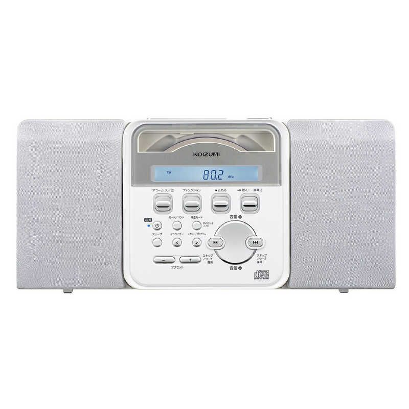 未開梱 コイズミ KOIZUMI ステレオCDラジオ ワイドFM対応 SAD-4346 W