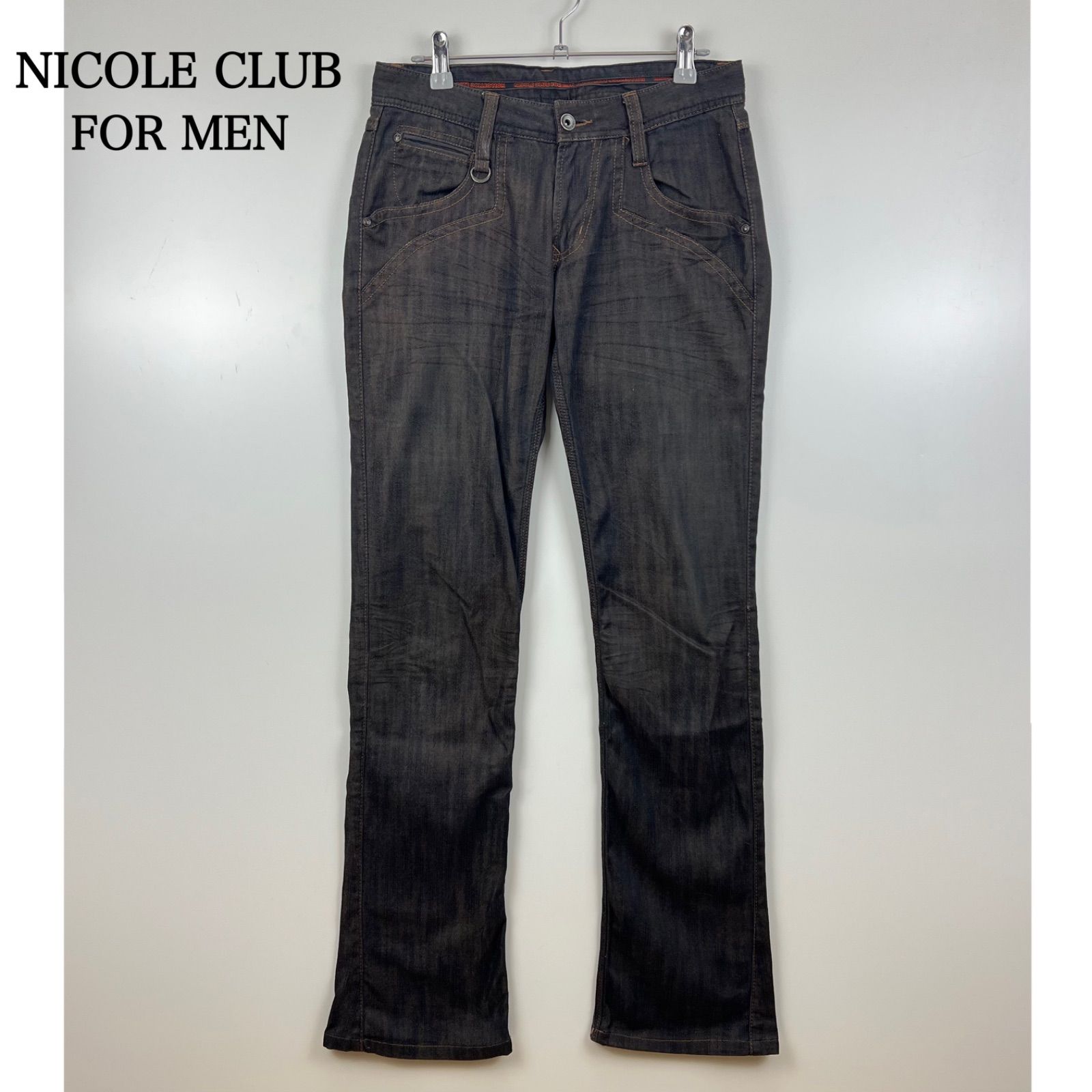 archive y2k NICOLE CLUB FOR MEN 00s for men club L 0 shirts 平成 48｜