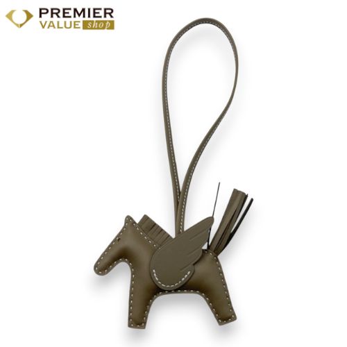 エルメス ペガサスチャーム PM エトゥープ K刻印