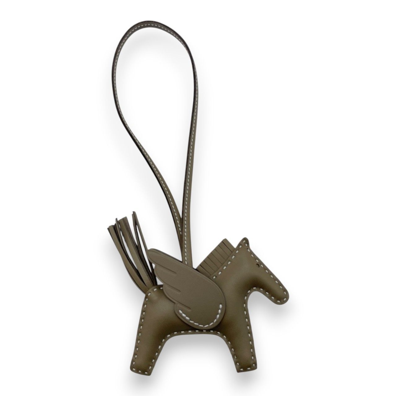 エルメス ペガサスチャーム PM エトゥープ K刻印